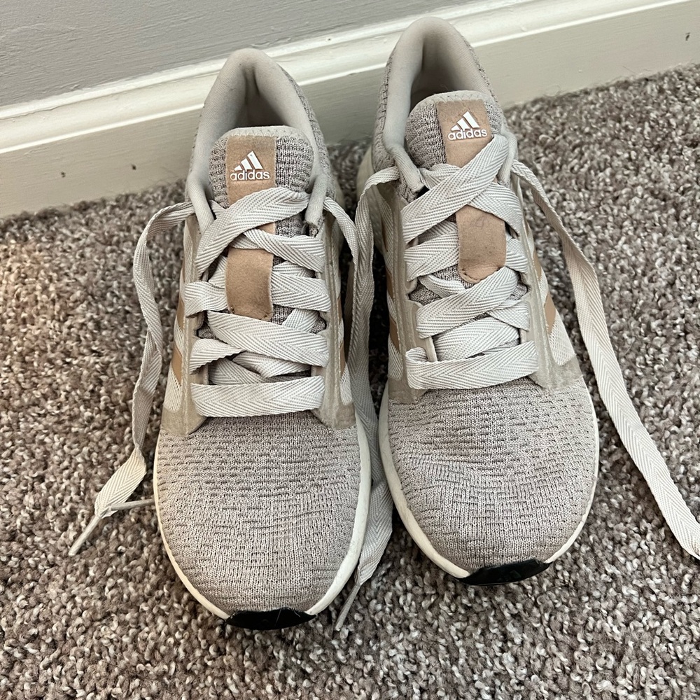Adidas Edge Lux Tan/Gold Women’s Sneaker